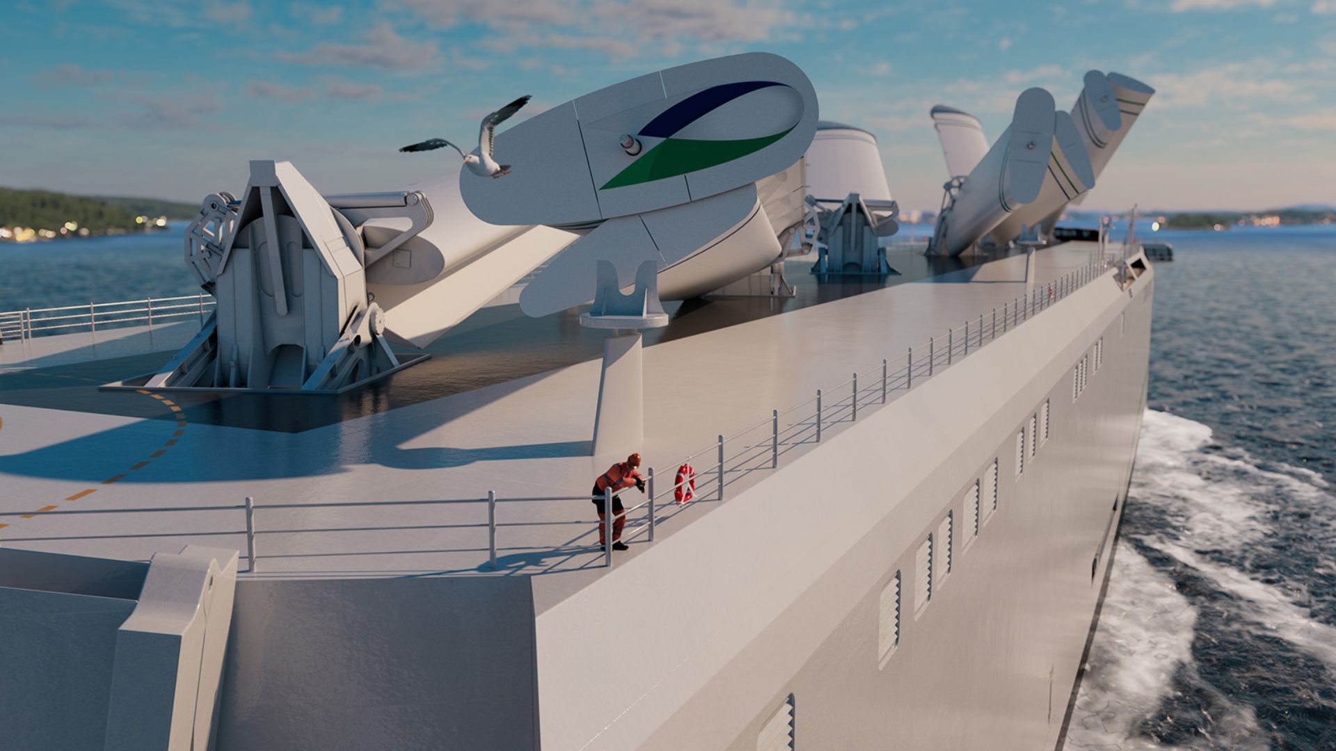 Photos: Oceanbird designs world's first wind-powered sailing