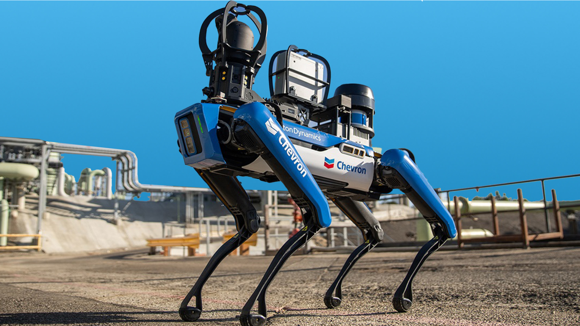 Chevron hires Boston Dynamics' Spot the robot dog