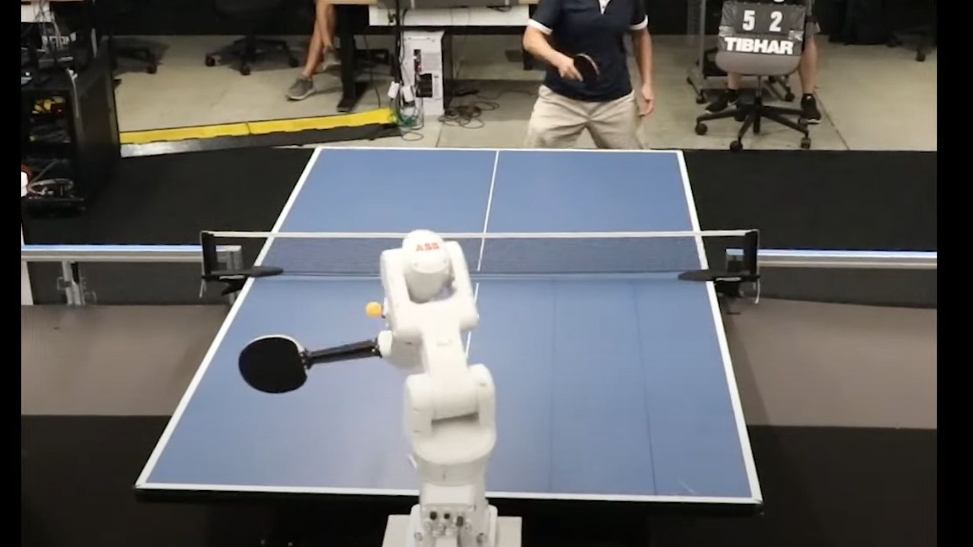 Google AI robot beats humans at table tennis, wins 45% of matches