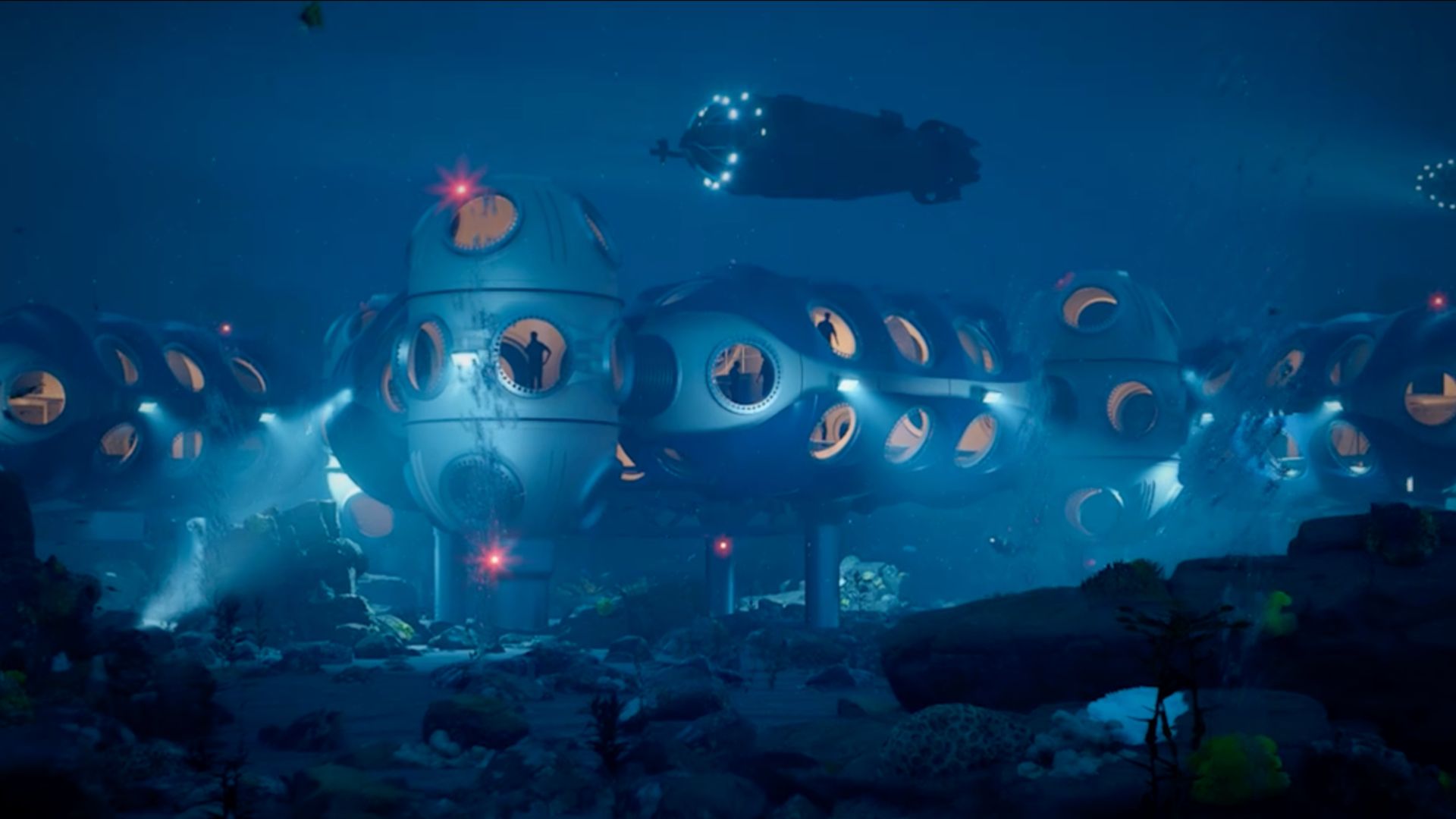 DEEP's modules could allow humans to live underwater for a month