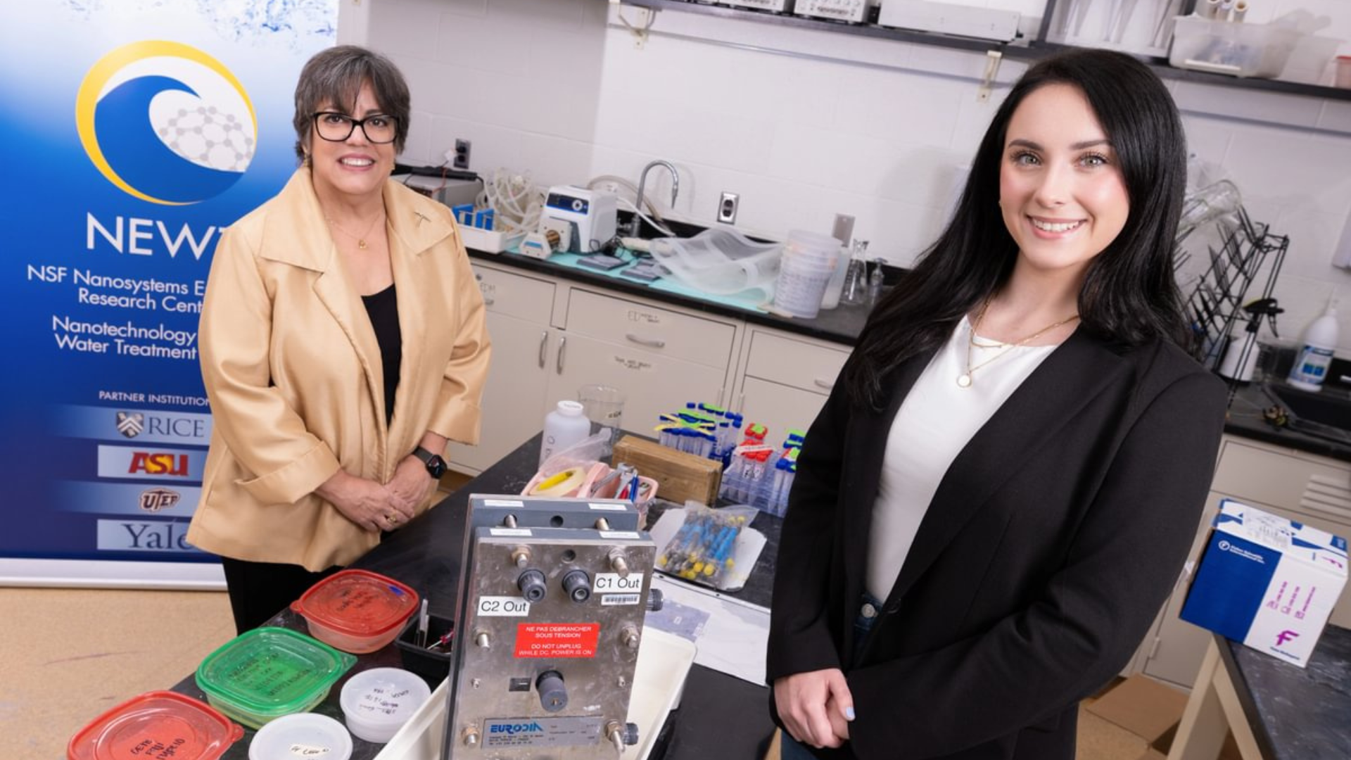 UTEP's Tayia Oddonetto won NSF's Perfect Pitch for her innovative brine desalination research, guided by advisor Dr. Ivonne Santiago.