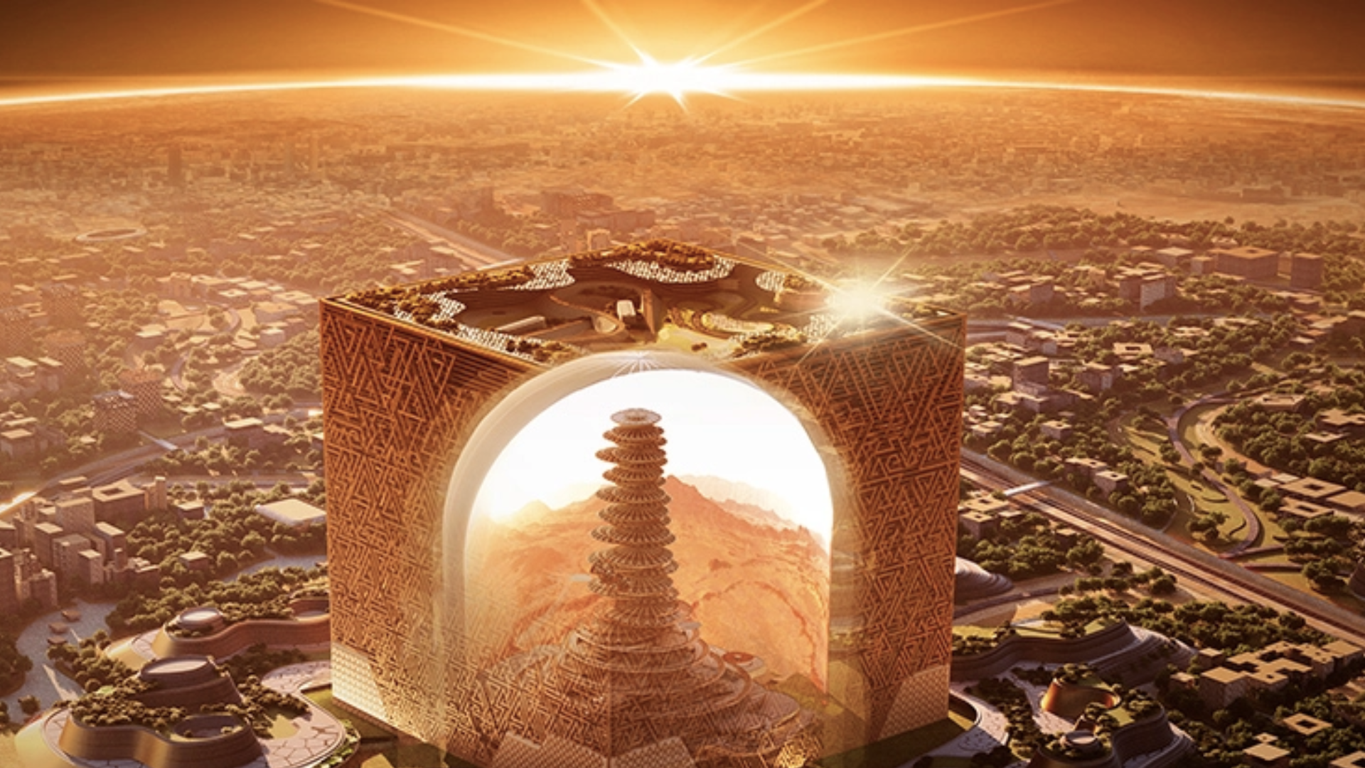 Construction at world’s next largest building begins Construction at world’s next largest building begins