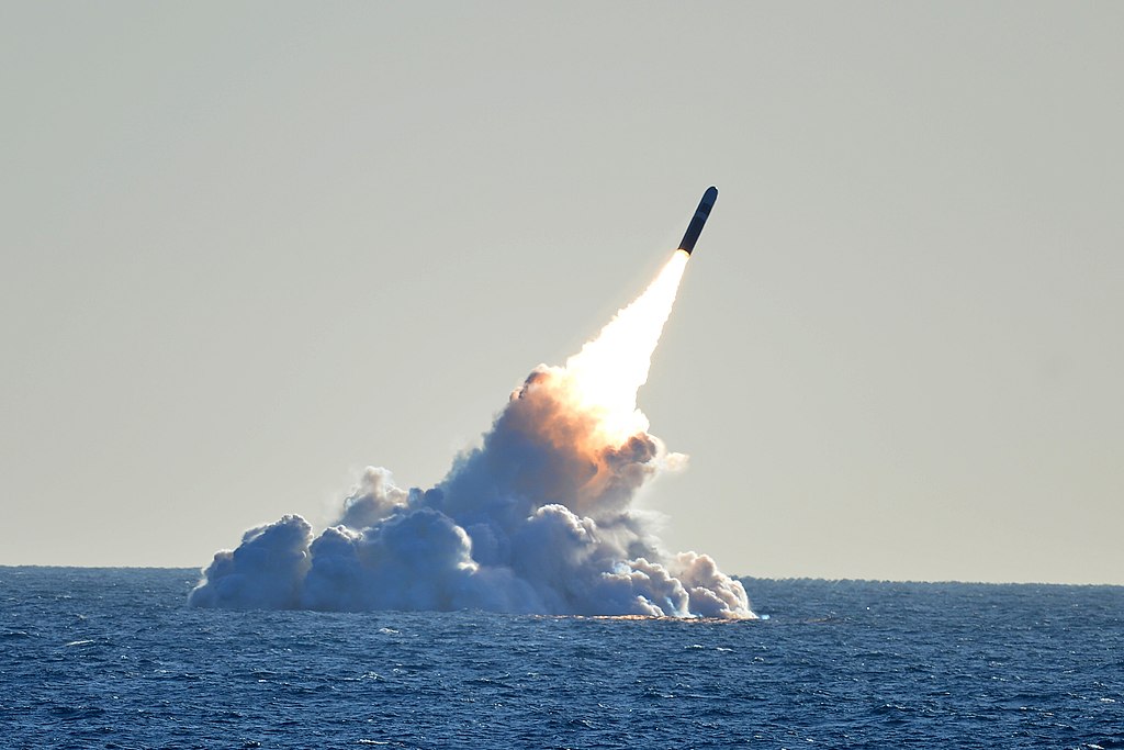 Submarine launched ballistic missiles.