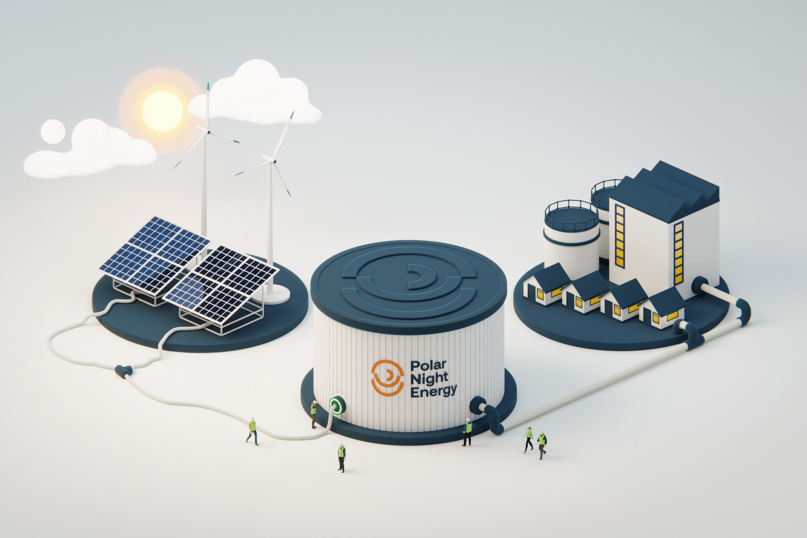 Finland sand battery stores 100MW energy with 2,000 tons of soapstone