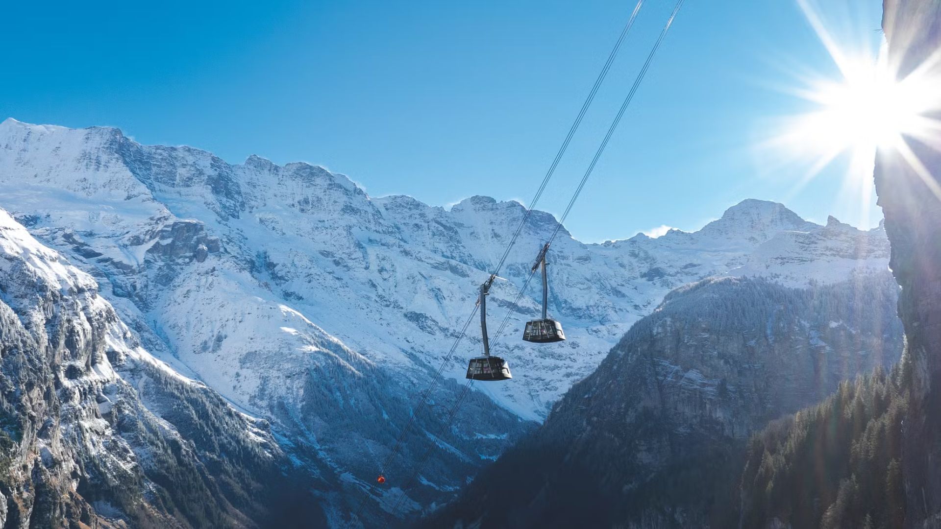 World’s steepest cable car reaches record 2,543 feet in 4 minutes