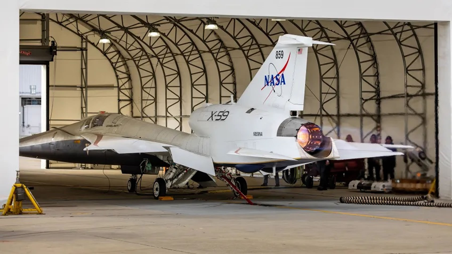 NASA’s X-59 hits supersonic milestone with first full afterburner take a look at