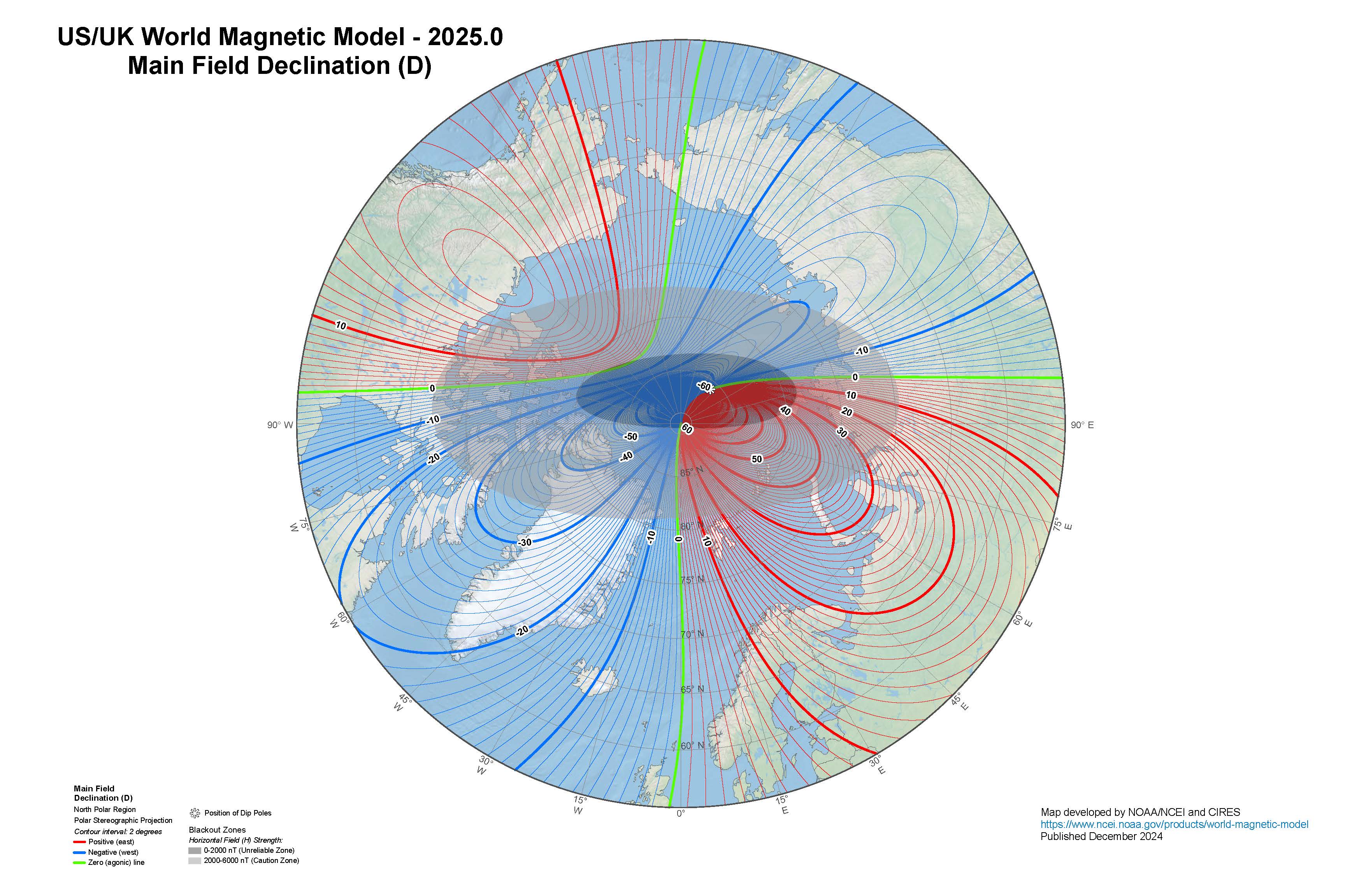 Time to reset global navigation as Earth’s magnetic North Pole shifts