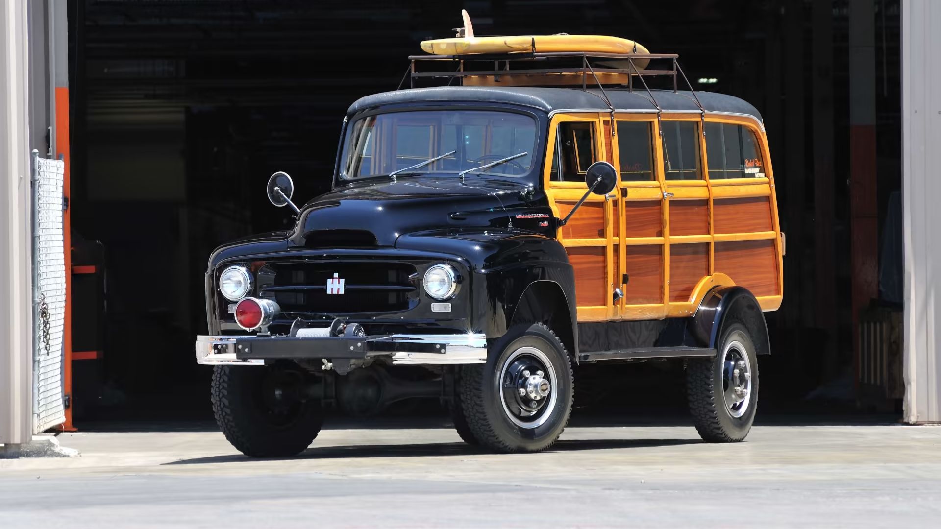 Post-WW2 woody wagon driven by nuclear missile experts up for auction