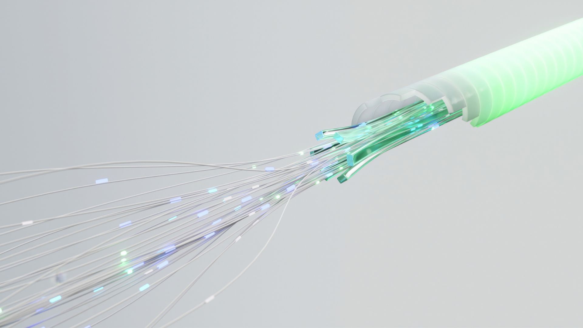Chinese scientists have created a new ultra-thin optical fiber.