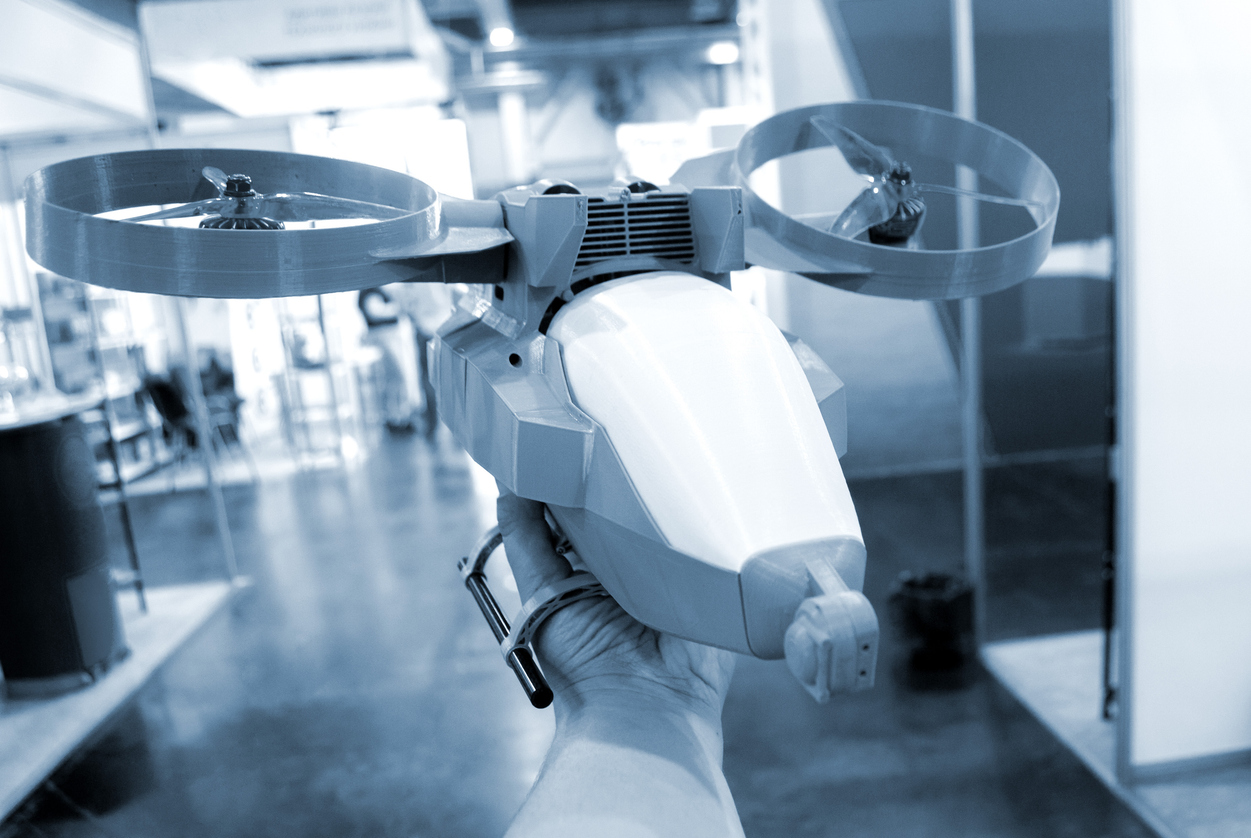 3D printing drones.