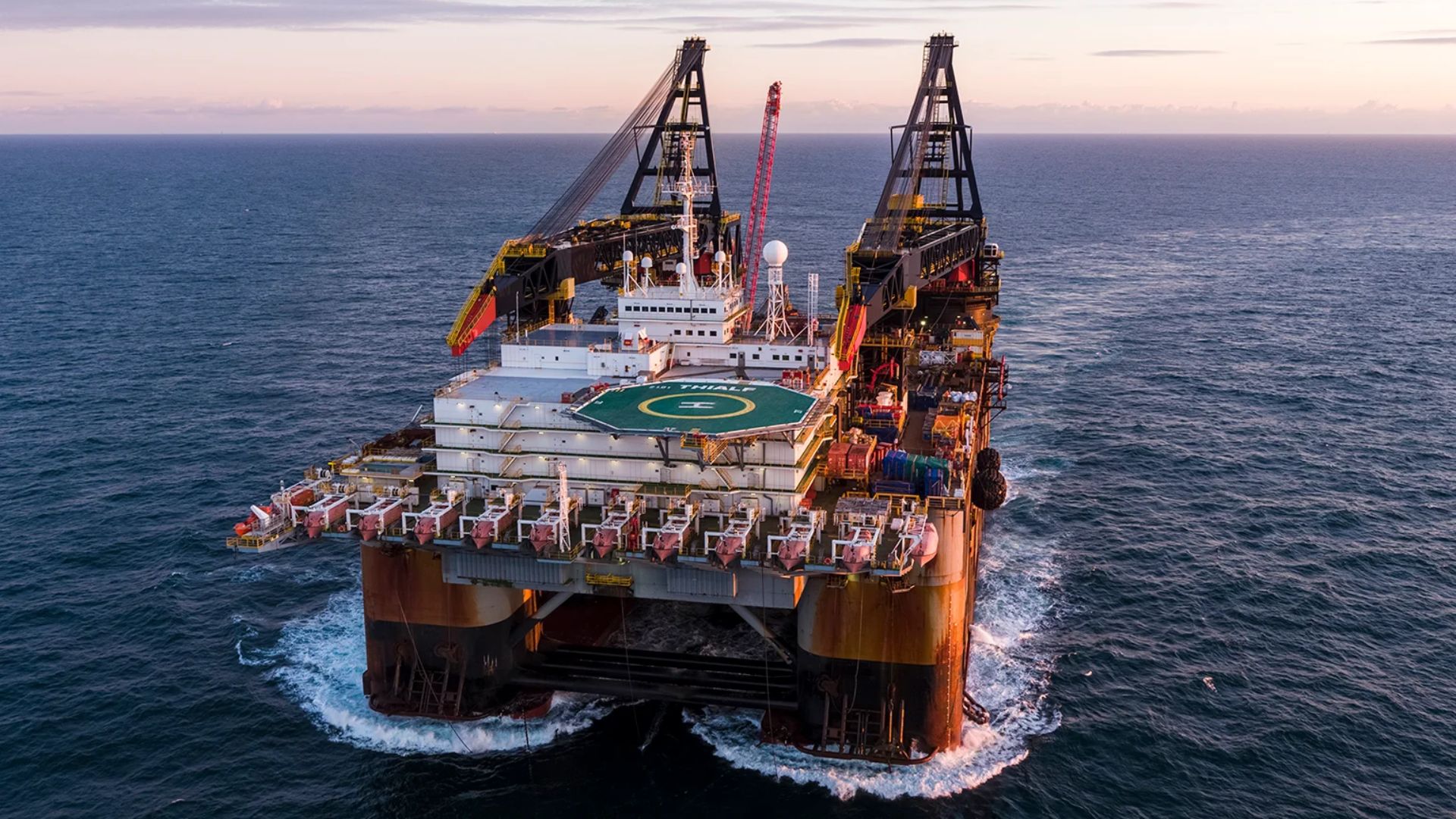 World-record heavy lift vessel arrives in Rhode Island for wind project