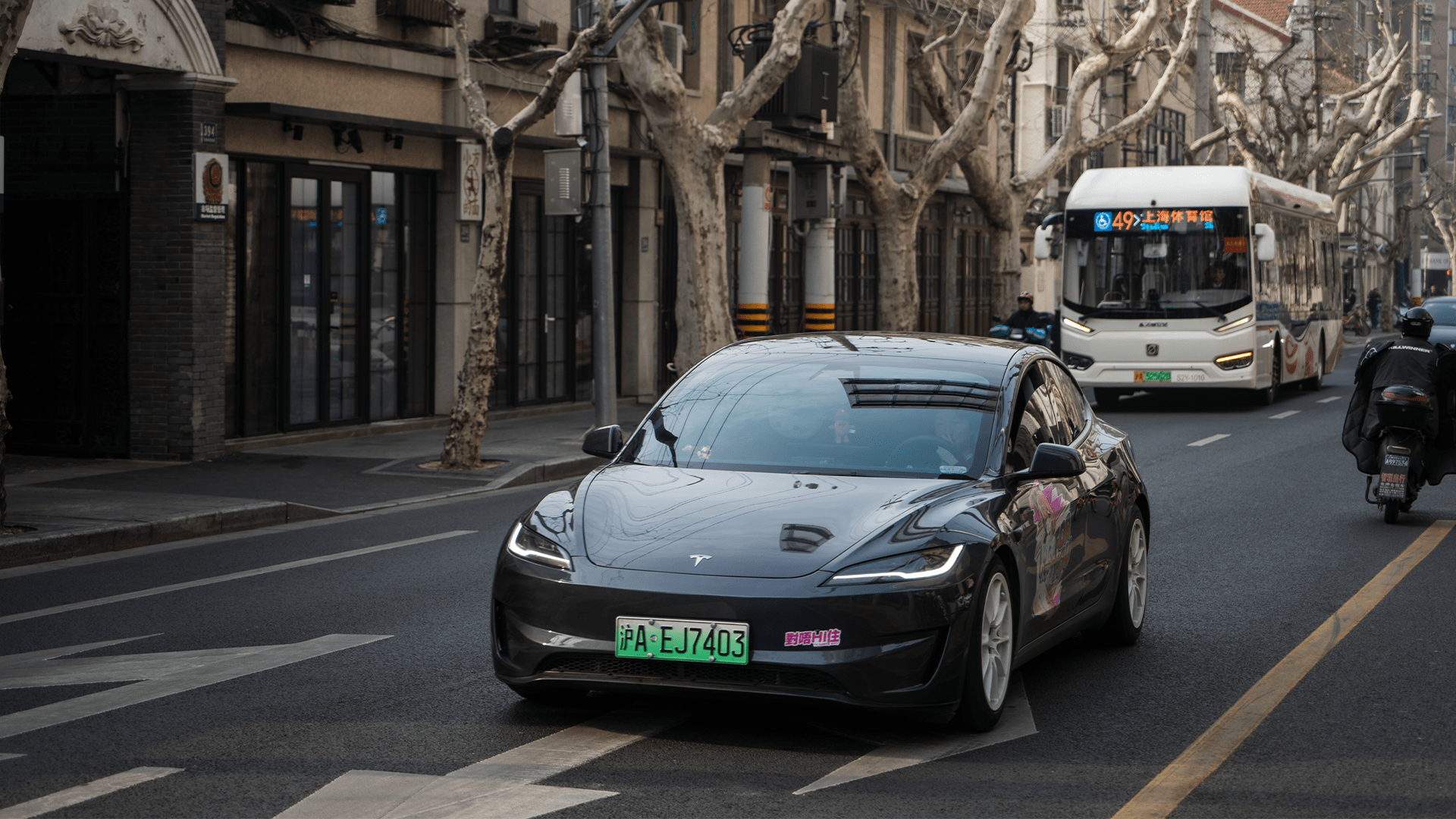 Tesla vs. the streets: China's real test for self-driving tech