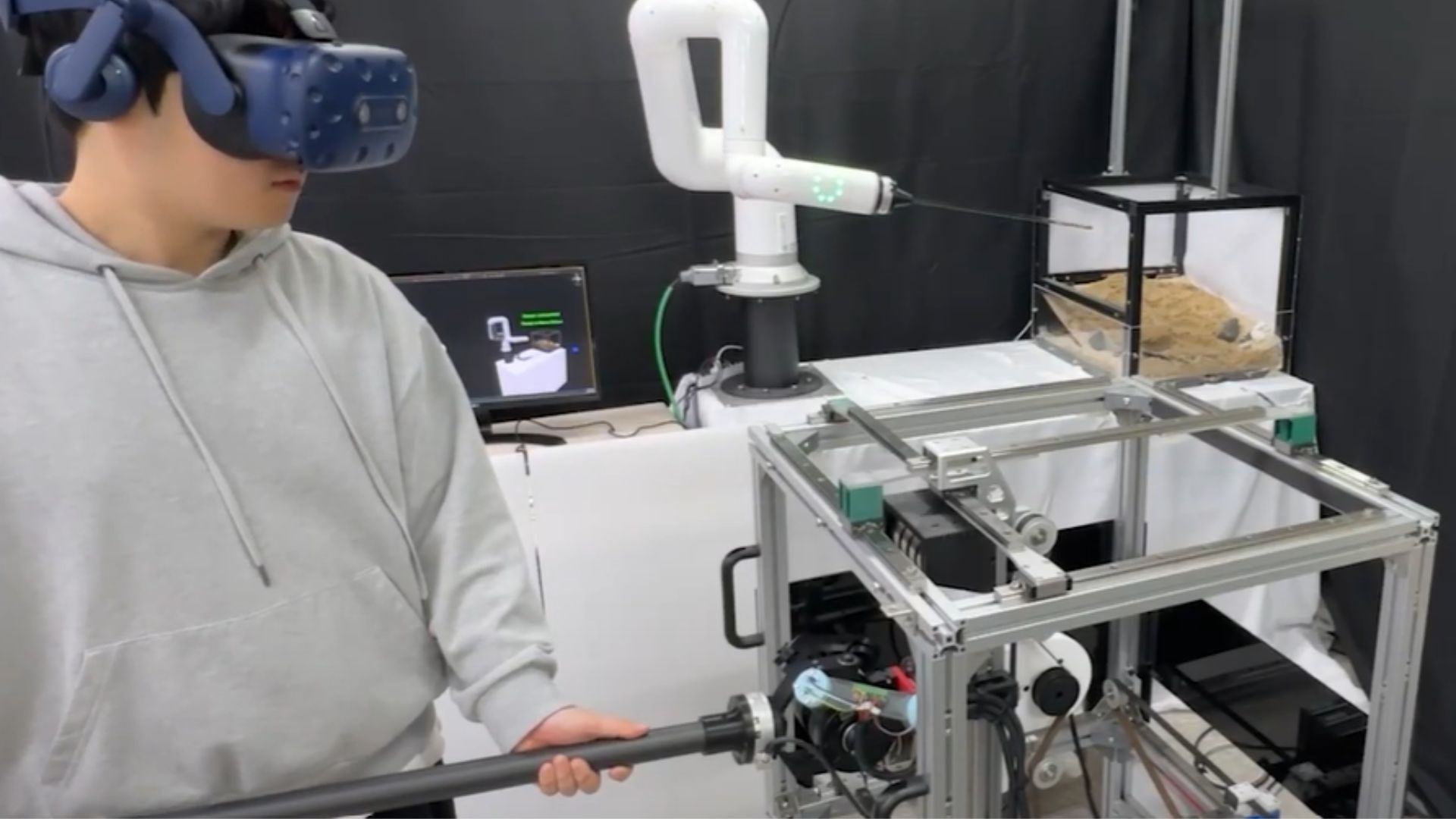 New haptic tools let humans feel and guide machines in real time