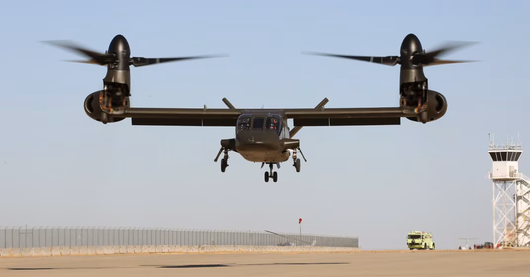 Black Hawk down, Valor Up — but how does it compare to the Osprey? Valor 280 test flight.