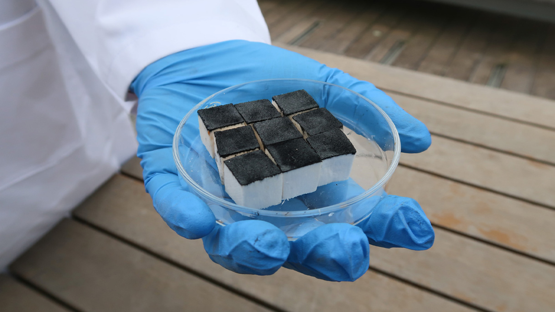 Tiny wood-based sponge extracts drinking water from air using sunlight