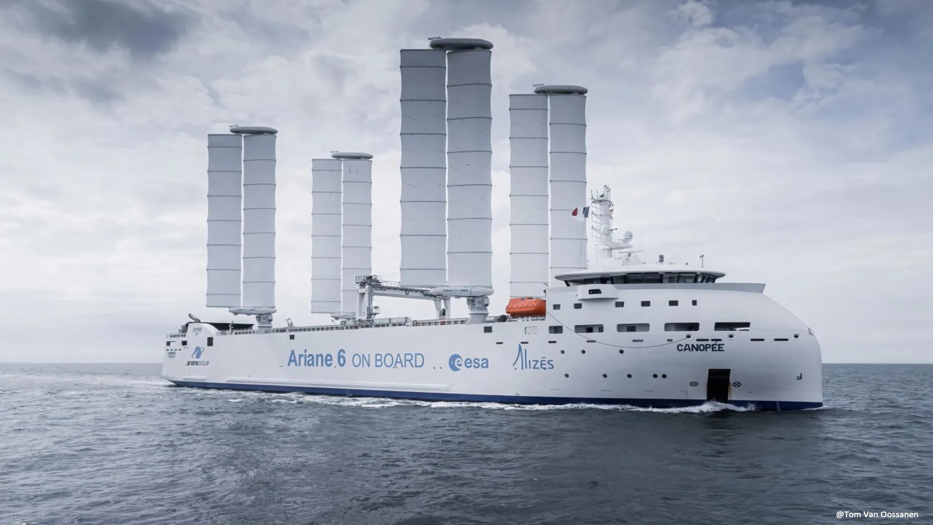 Wind-powered cargo ship hits 99.6% use, cuts 20 tons CO2 daily