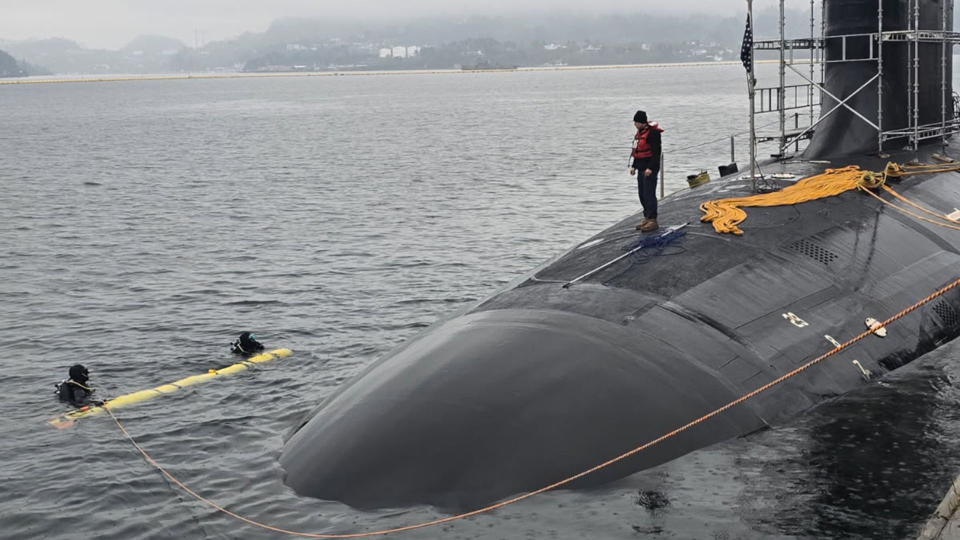 US Navy’s nuclear sub uses world’s 1st reusable spy robot underwater