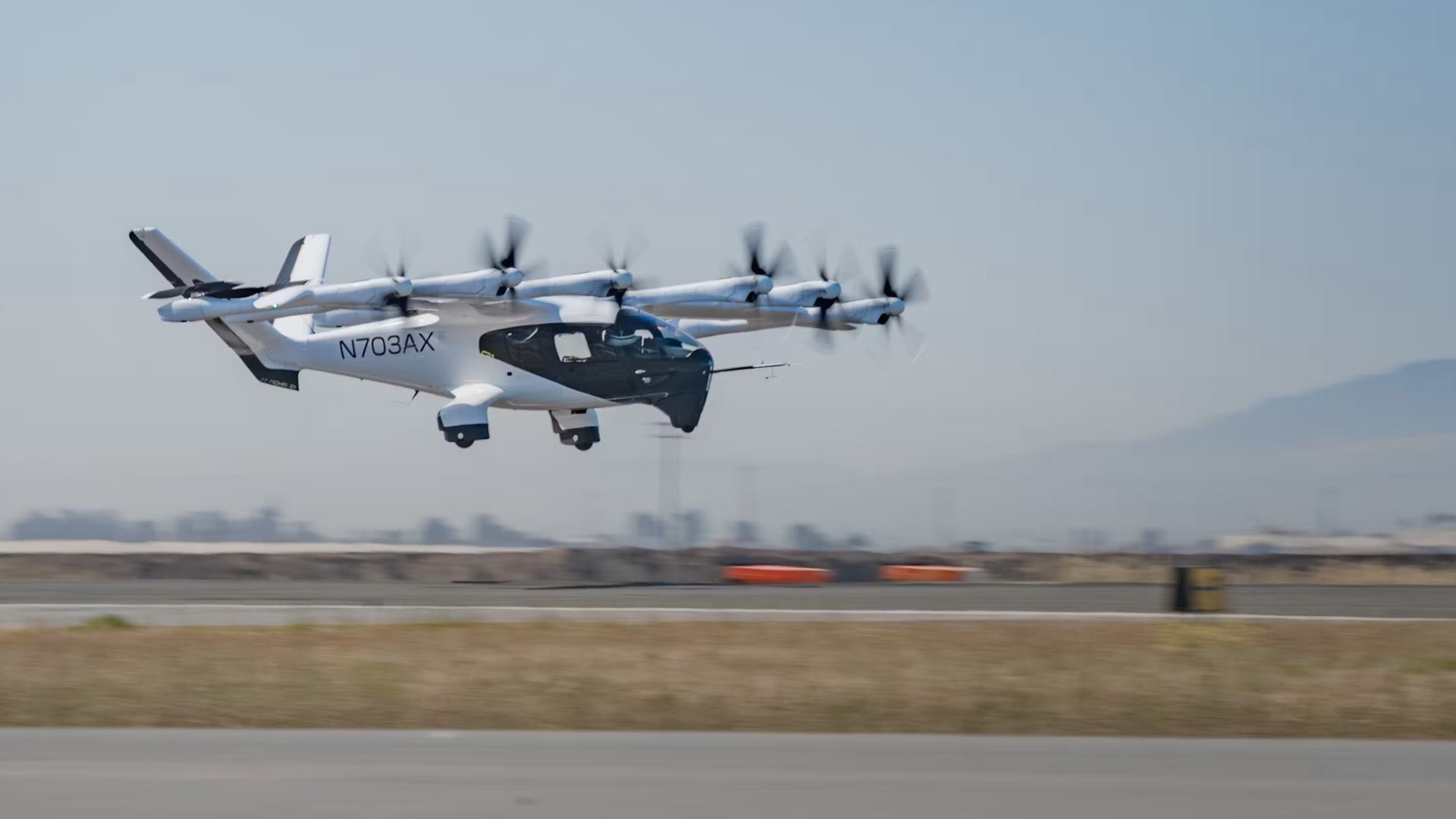 Archer’s electric aircraft takes off in first crewed runway flight