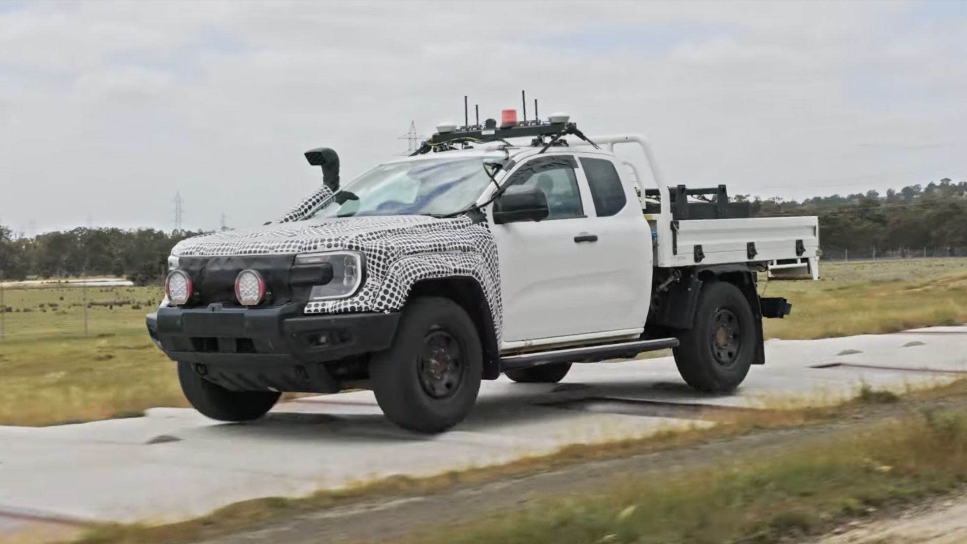 Photos: Ford's mid-sized truck takes brutal robotic test on rough tracks