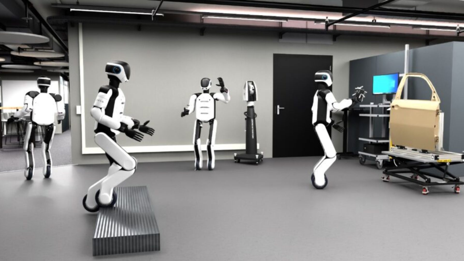 Humanoid robot uses NVIDIA tech to run real-world factory operations