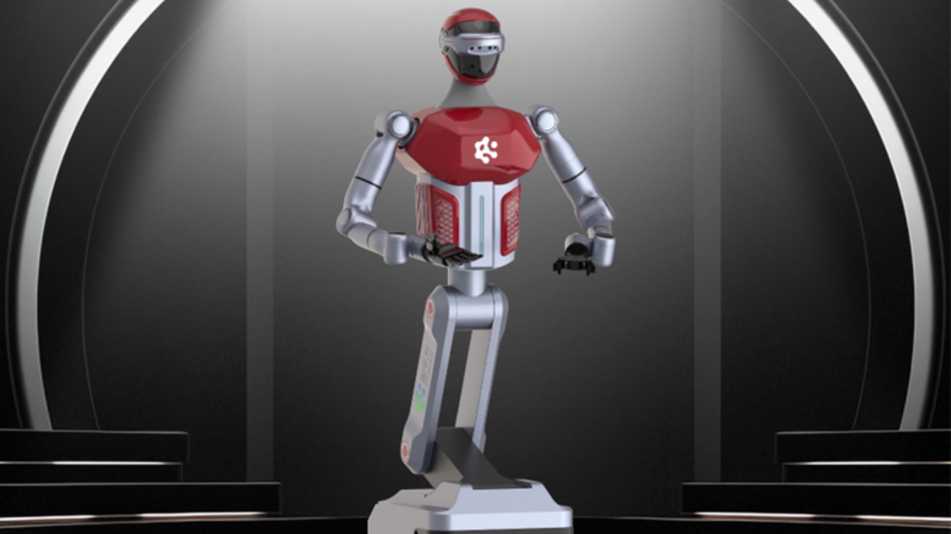 China's humanoid robot with full embodied AI works at auto factory