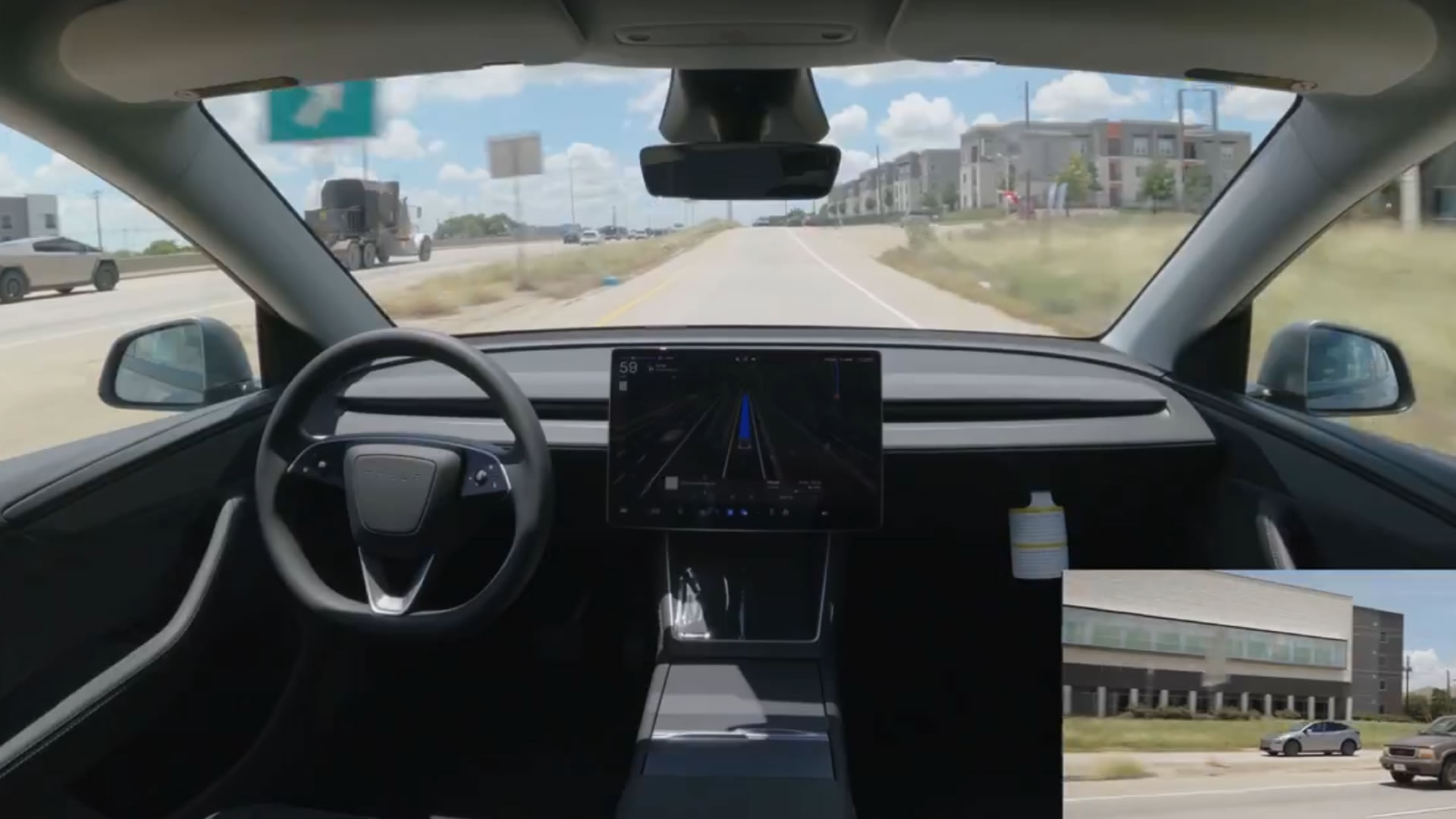 Tesla Model Y reaches customer's home from factory with no driver