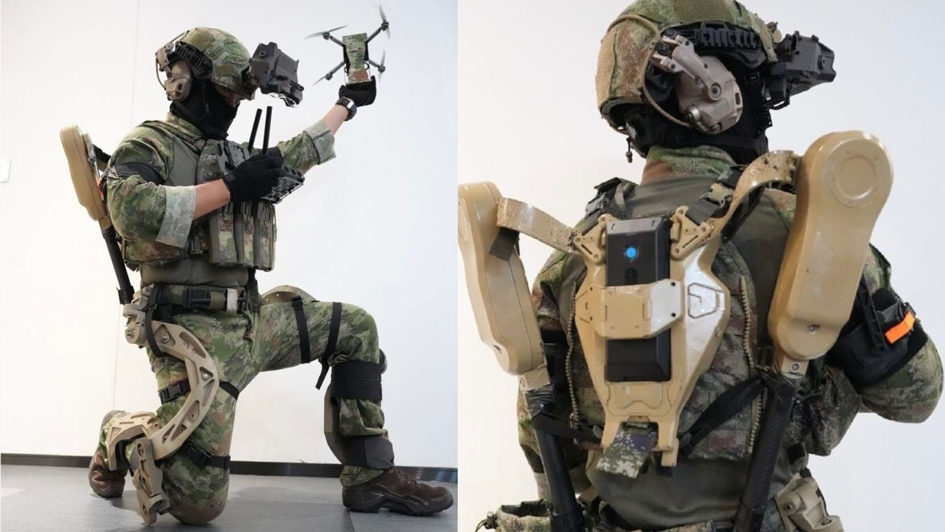 China's cyborg battle suit gives soldiers drone-slinging superpower