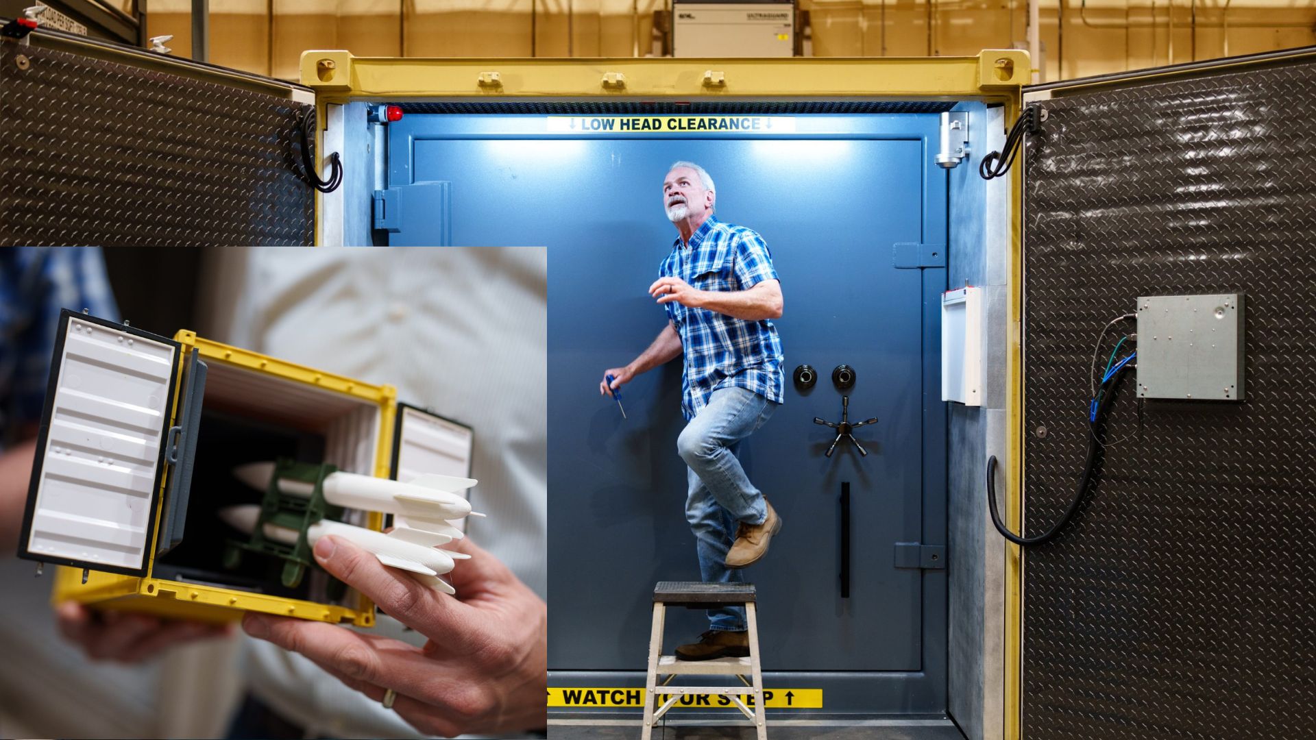 Mỹ biến container hàng hóa thành hầm trú ẩn hạt nhân cho các căn cứ quân sự xa xôi