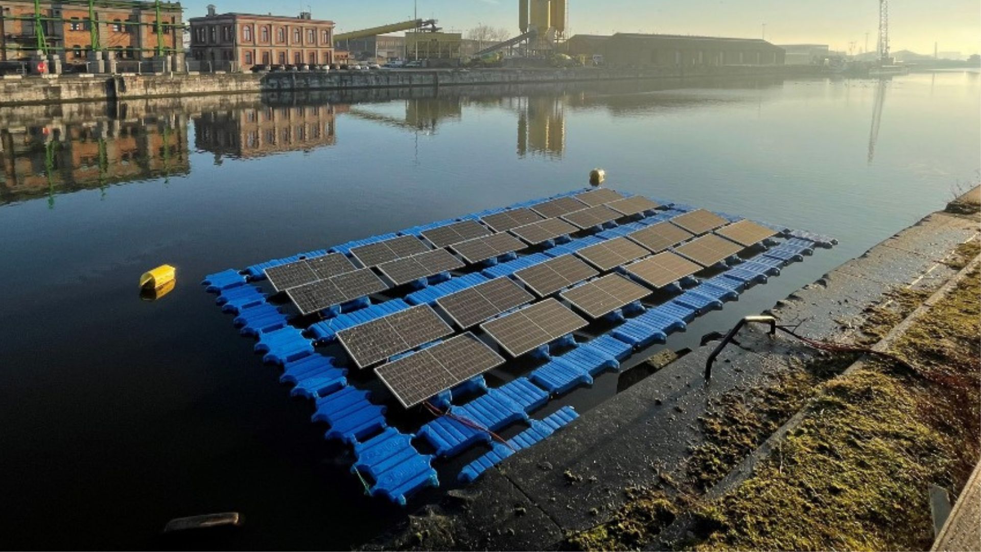 French floating solar panels that brave 99 mph winds win key approval