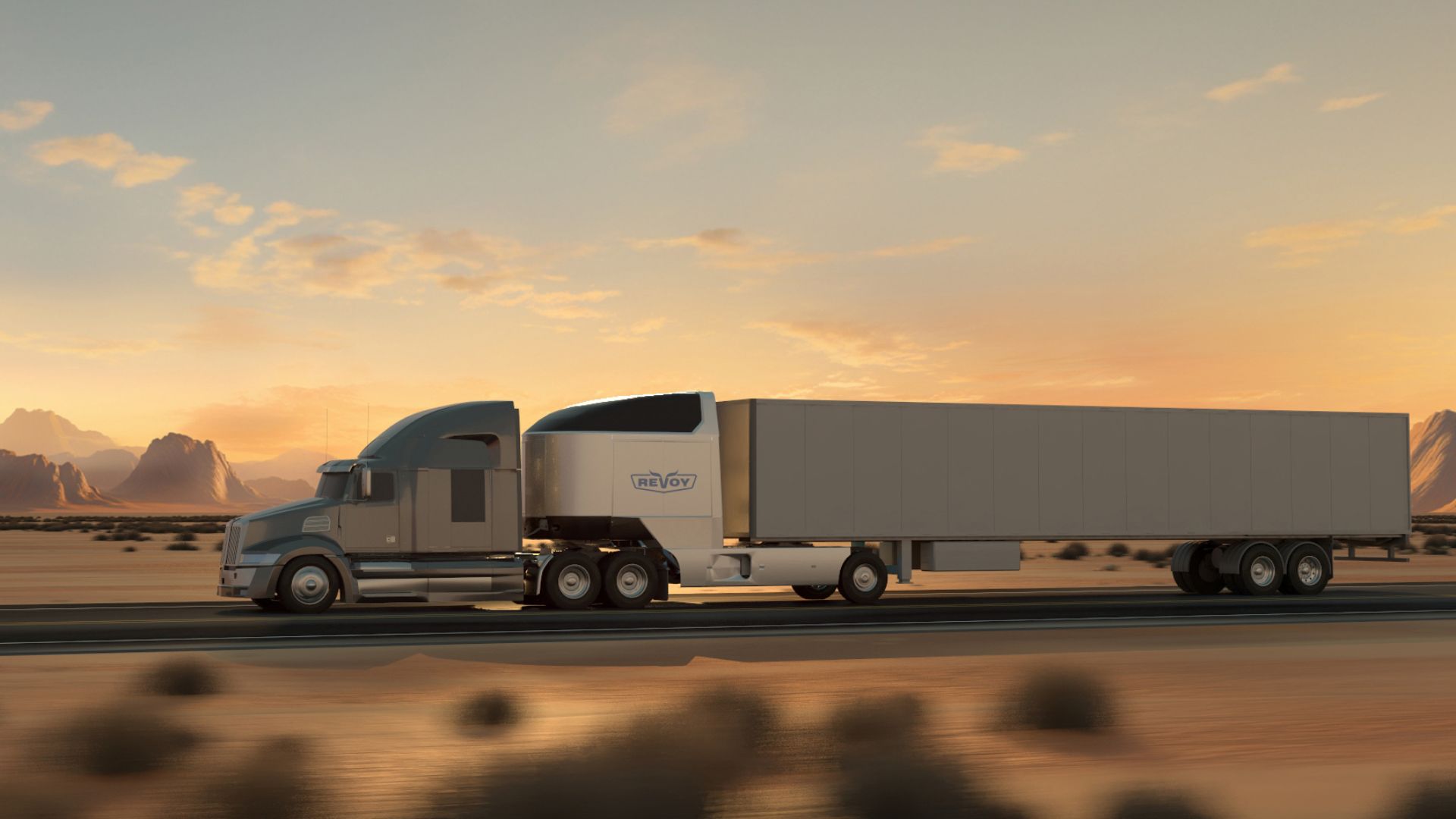 Electric dolly turns diesel rigs into two-headed hybrids in minutes