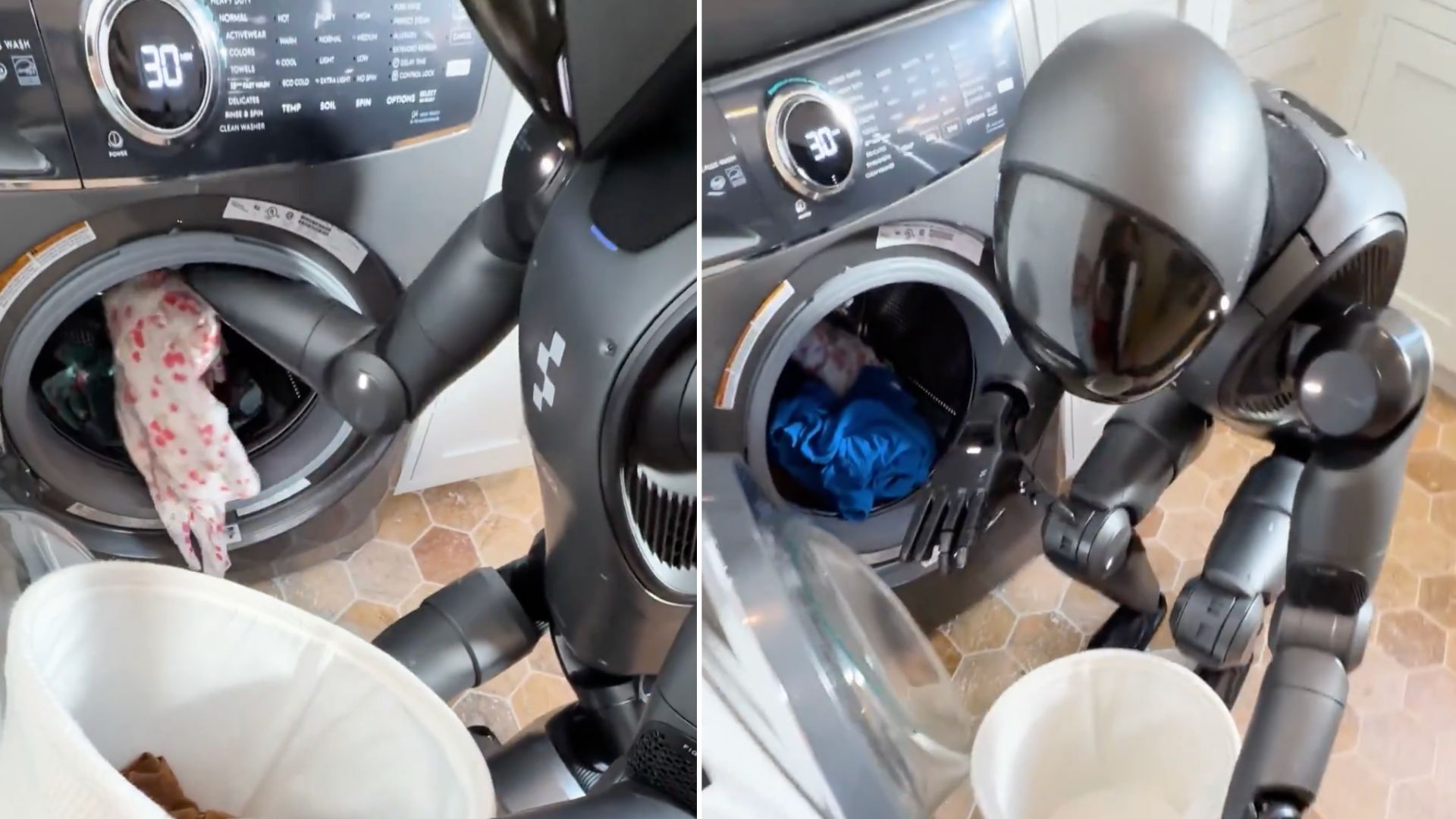 Giám đốc điều hành Figure đăng video nhá hàng về robot hình người giặt quần áo