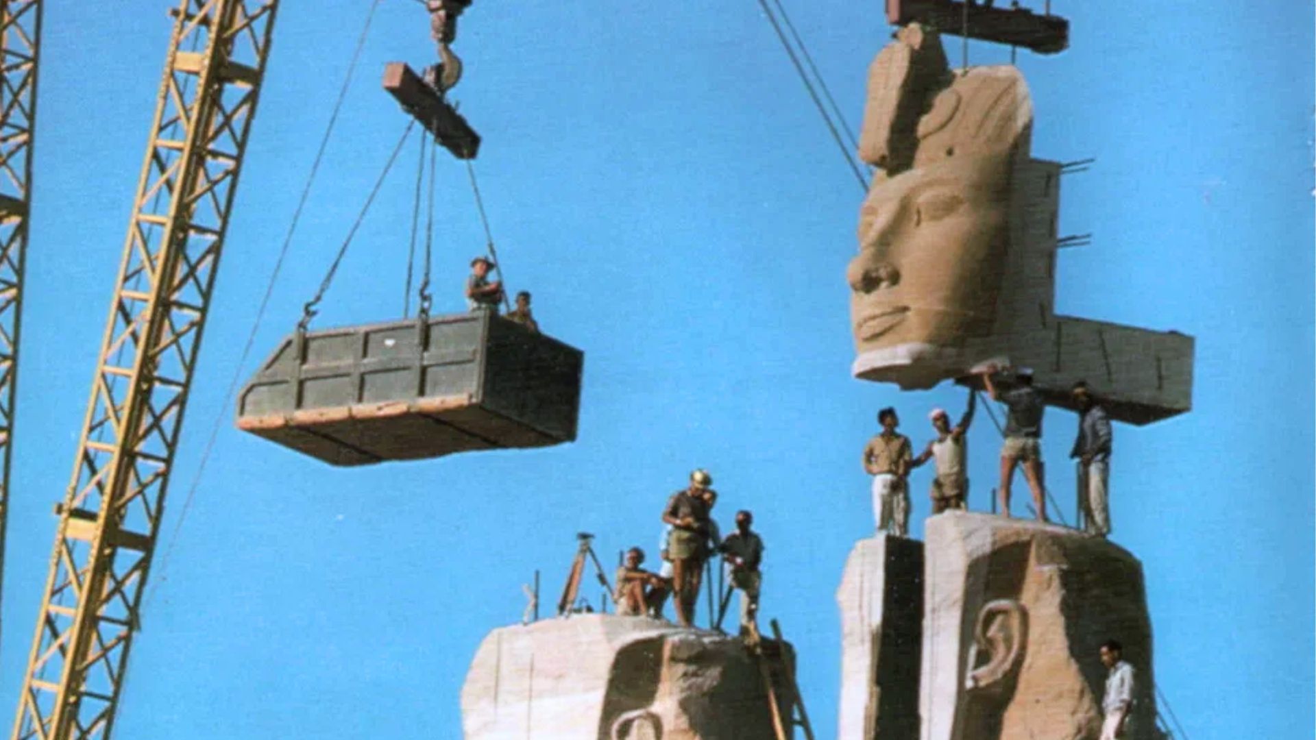 Inside the $400m global rush to save pharaoh temple from drowning