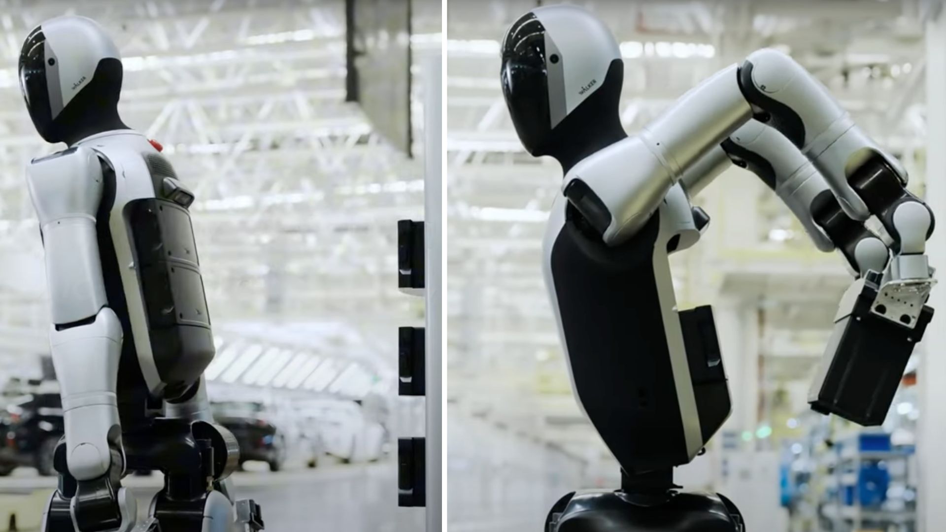 China firm unveils self-charging robot built for 24/7 factory labor