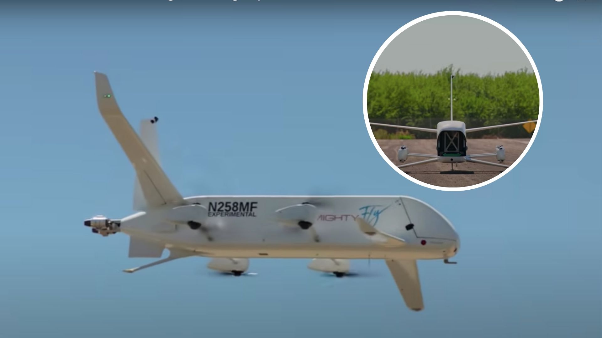 Máy bay eVTOL tự hành với tầm bay 600 dặm có thể chở hàng quân sự