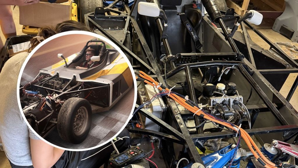 US engineers build hybrid race car to prove speed and sustainability can coexist
