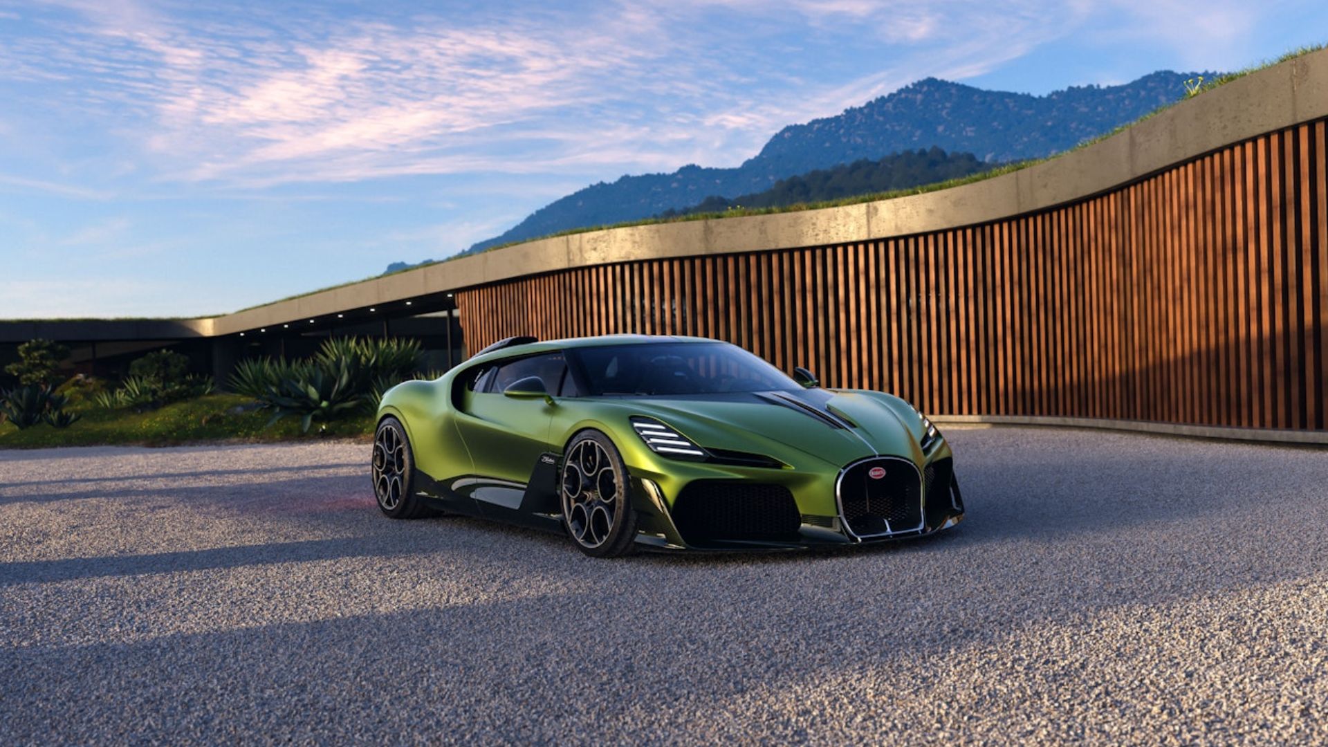 Ảnh: Thiết kế lấy cảm hứng từ ngựa đánh dấu mẫu coupe siêu hiếm mới của Bugatti