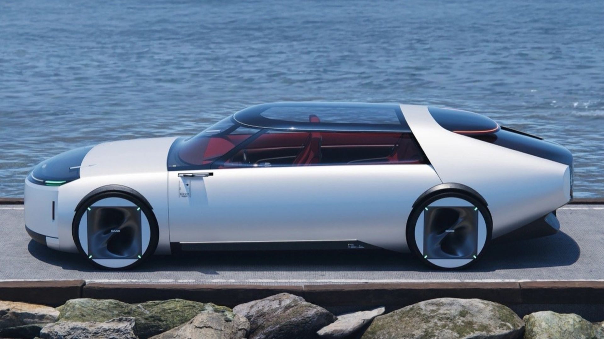 Photos: This ‘Reboot’ concept imagines what a modern Saab EV could be