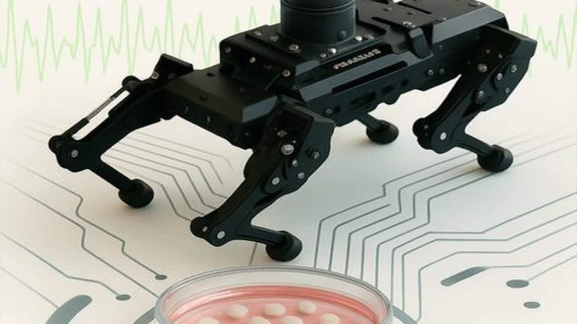 Lab-grown brain cells steer robot dog, advancing Alzheimer's study