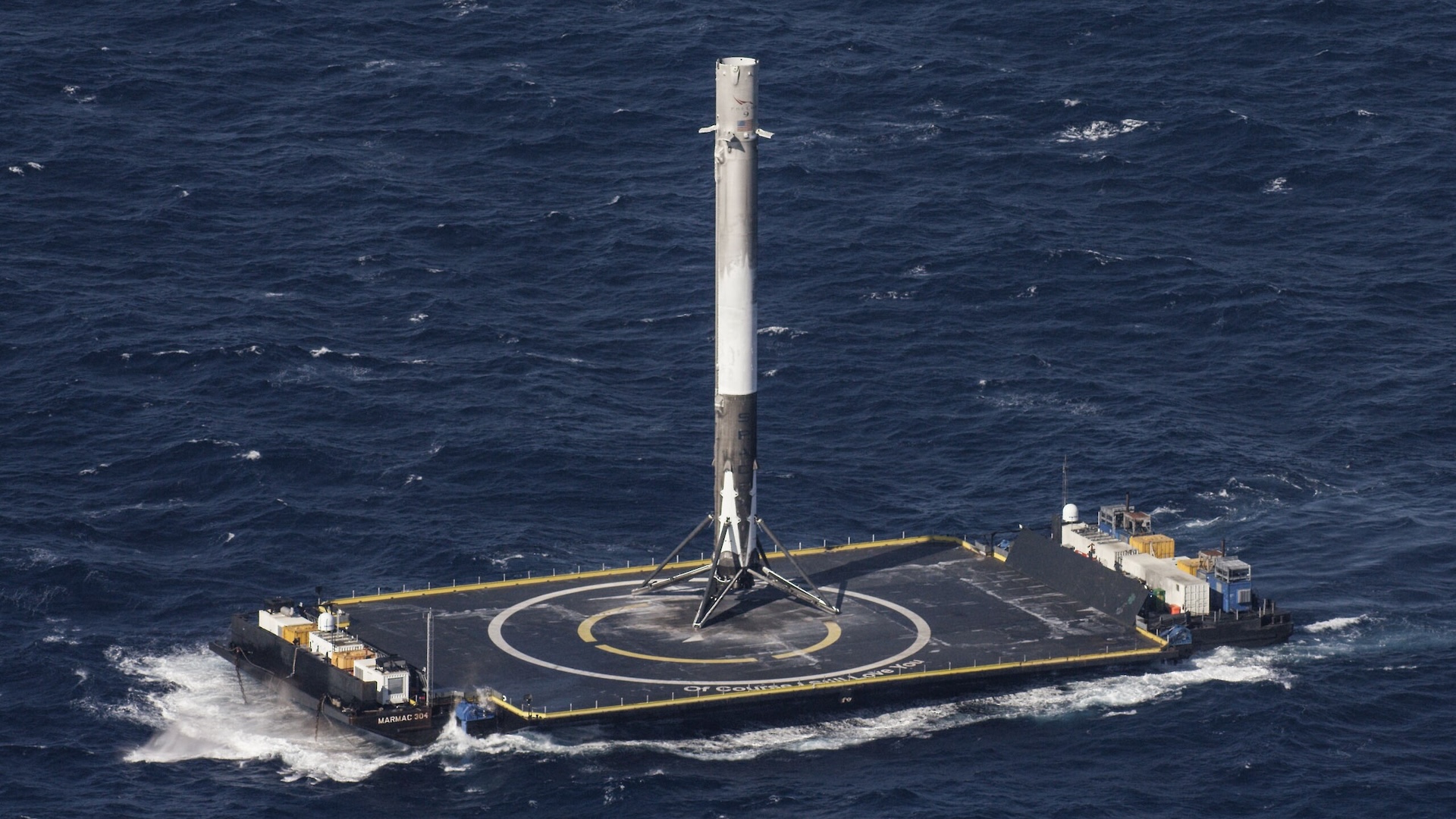 China to rival SpaceX with first reusable rocket recovery vessel