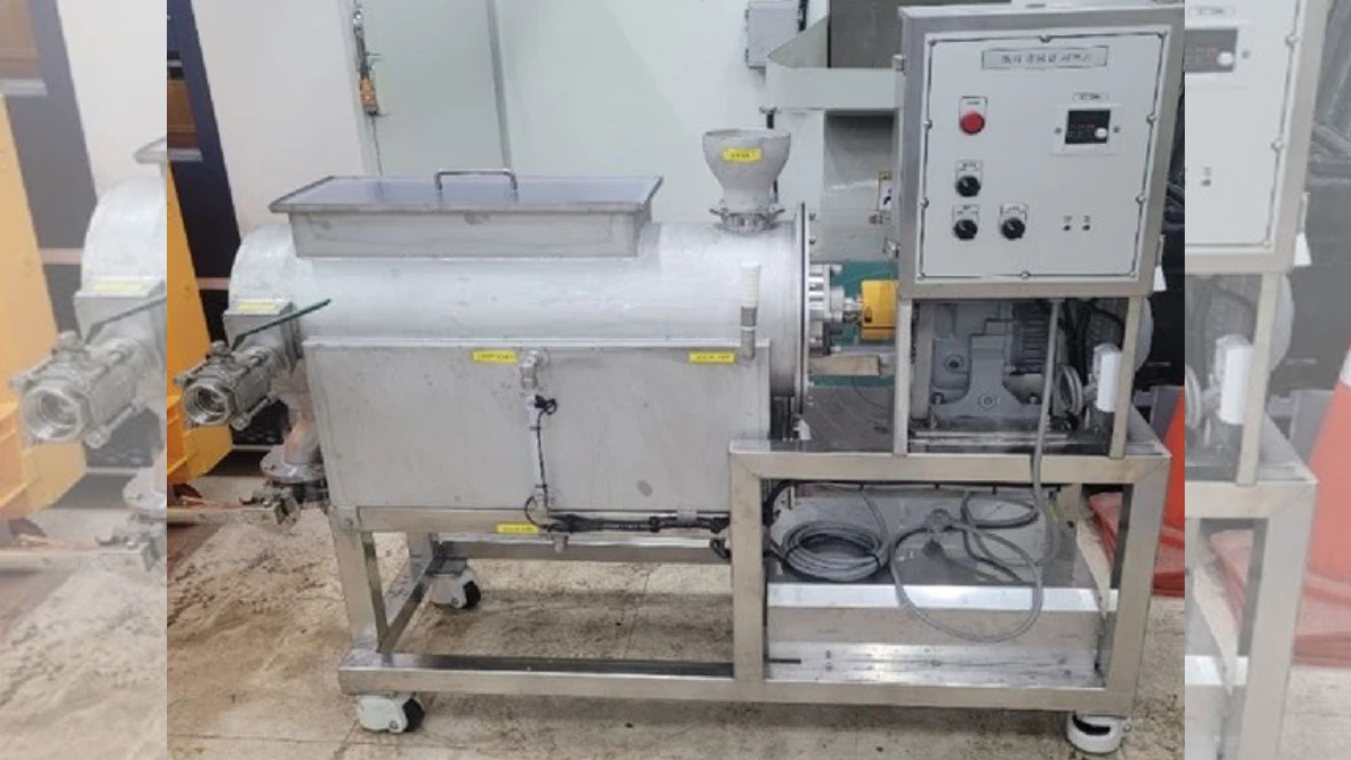 Ultrasonic device reduces sea sand salt to 0.04% for construction