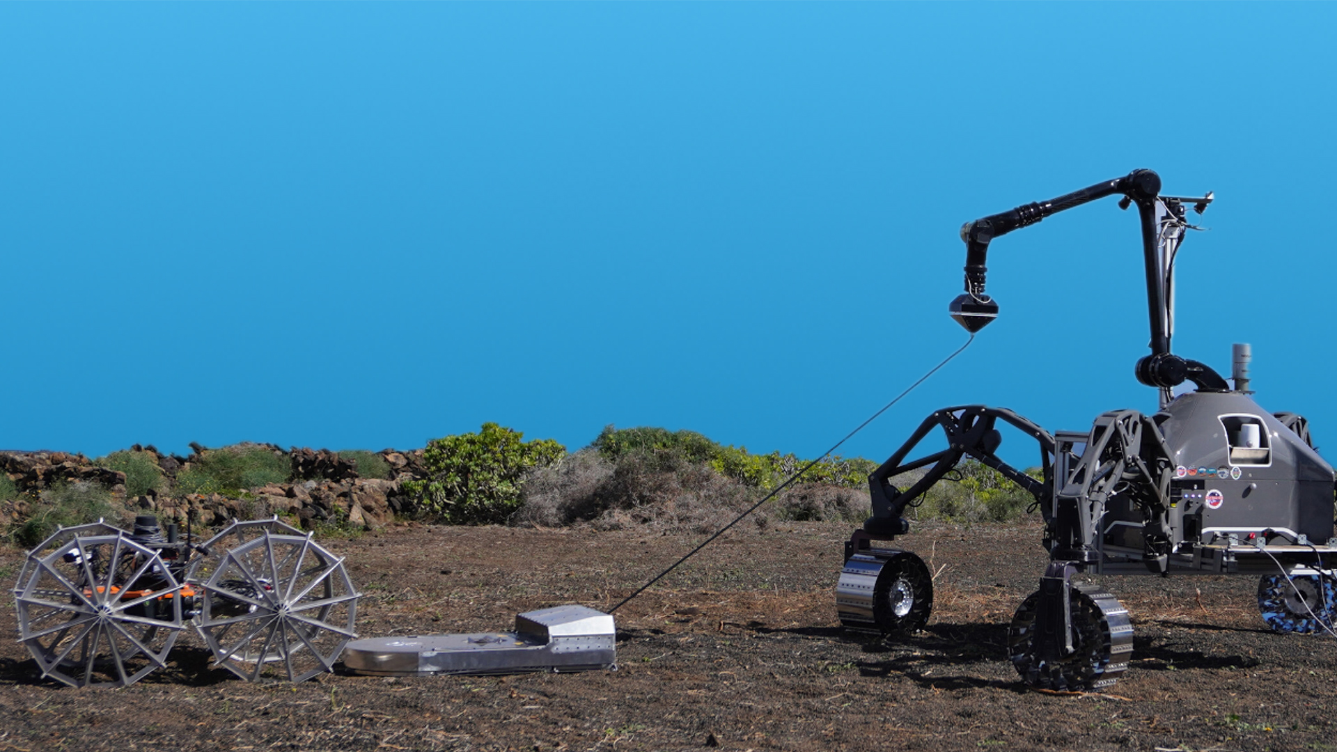 Đội Robot Đào Hầm Sâu Vào Sao Hỏa