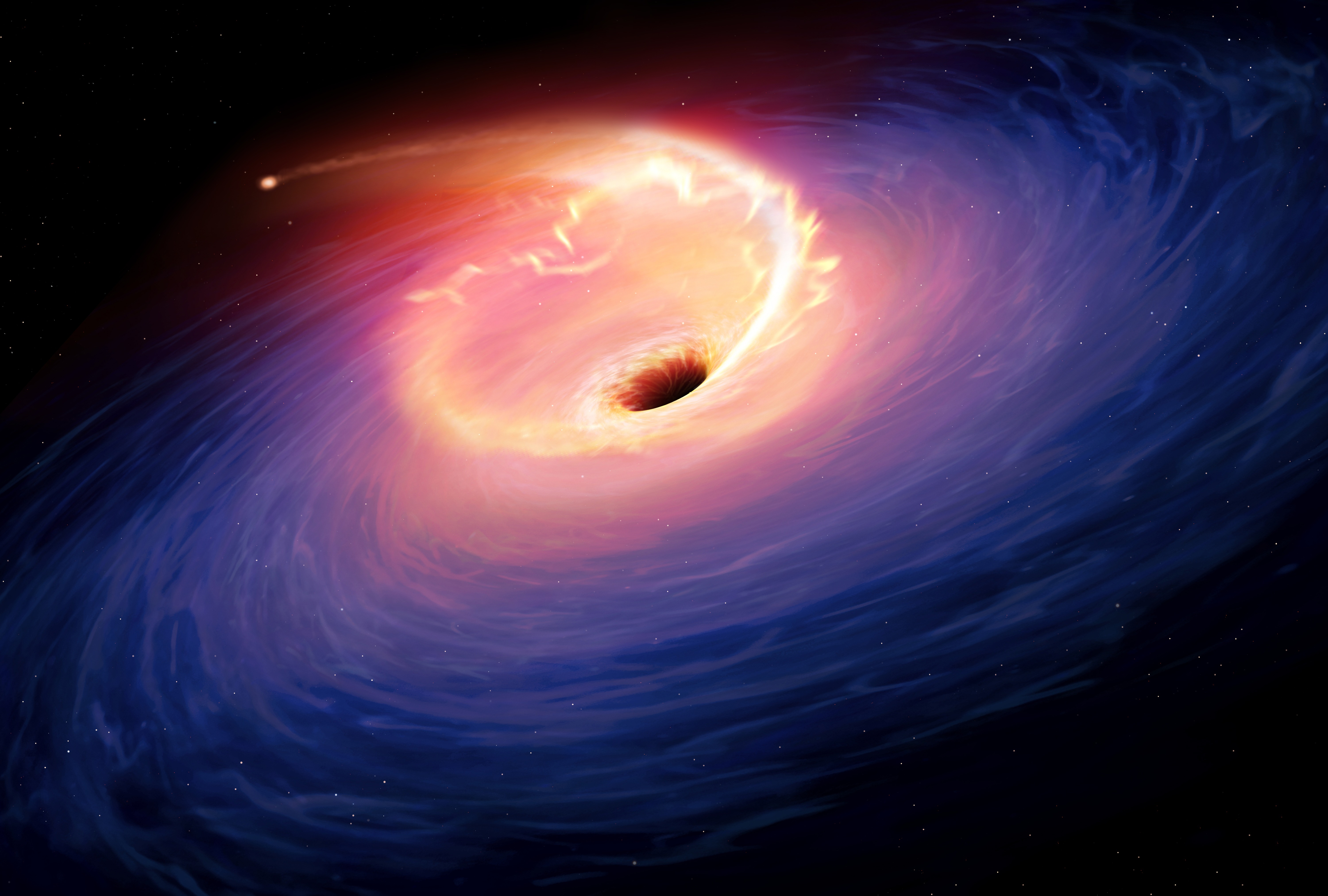 When stars die, black holes possibly turn their remains into dark energy