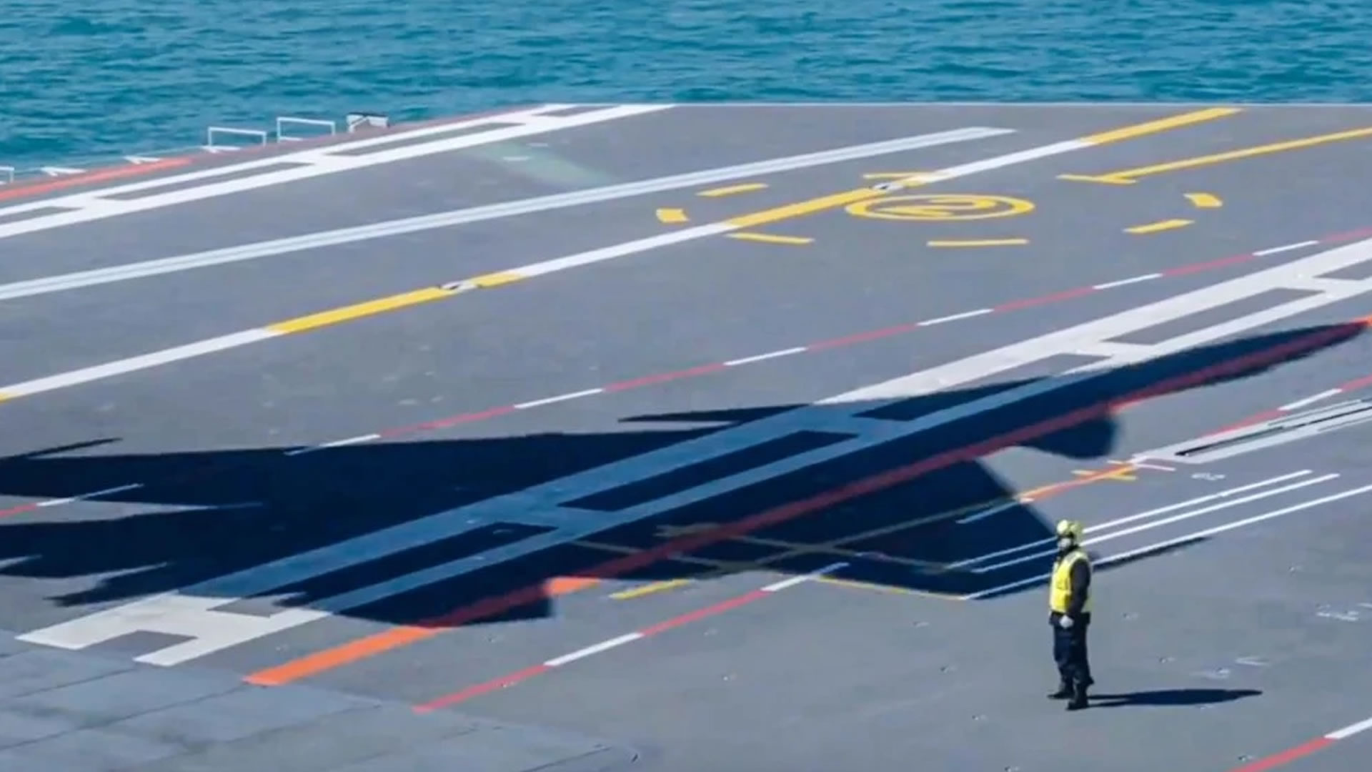 In a first, China’s Fujian carrier launches jet using catapult