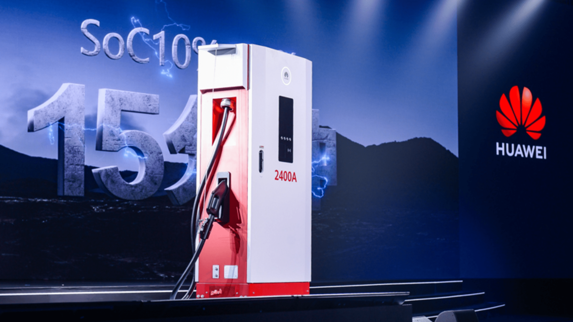 China's Huawei unveils world's first 100MW charging hub to power trucks