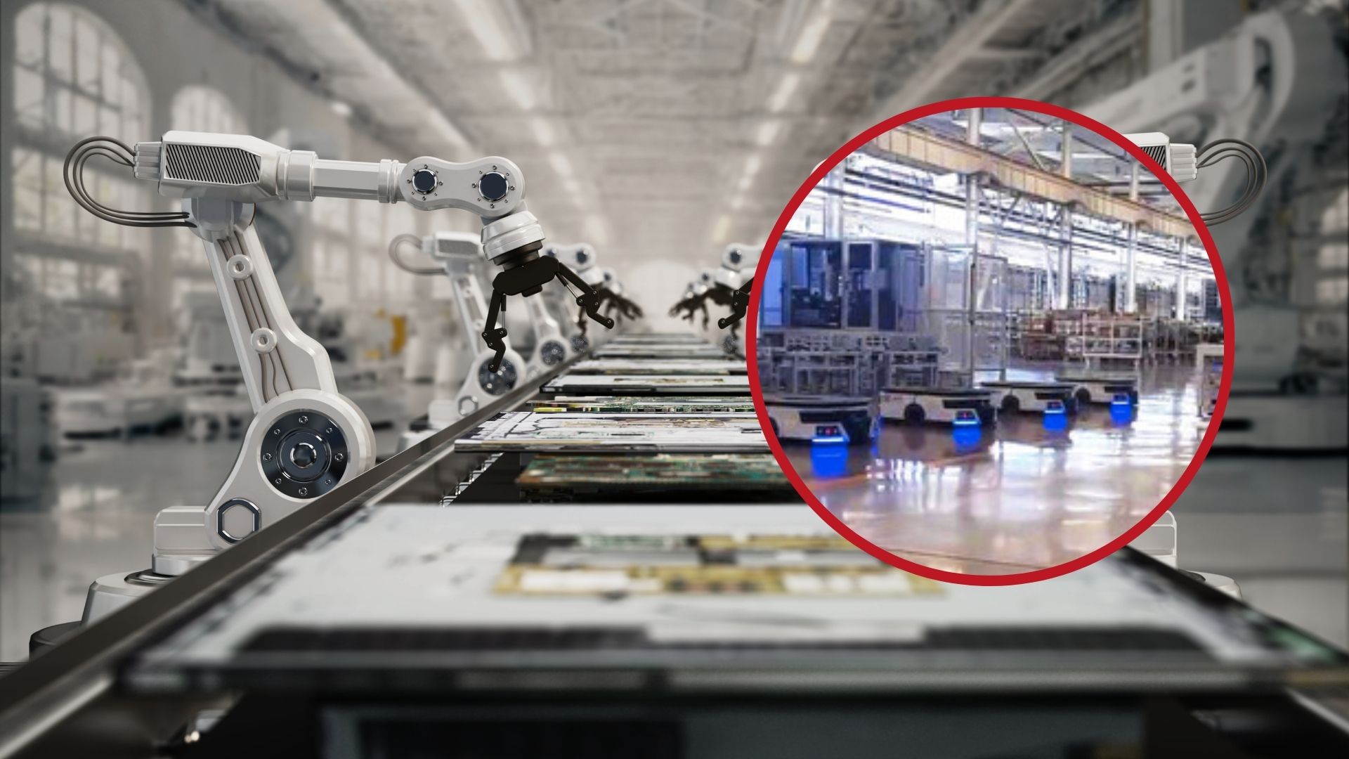 China's 200 robots automate entire excavator production process