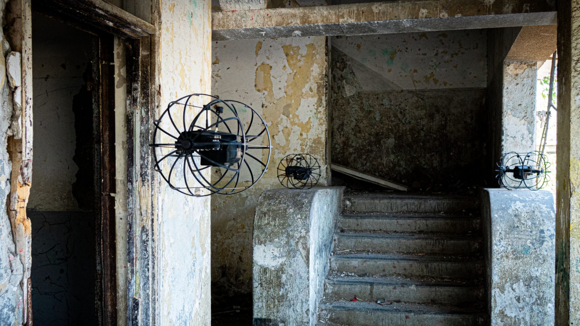 Robotican unveils drone with cage-like body that rolls and flies