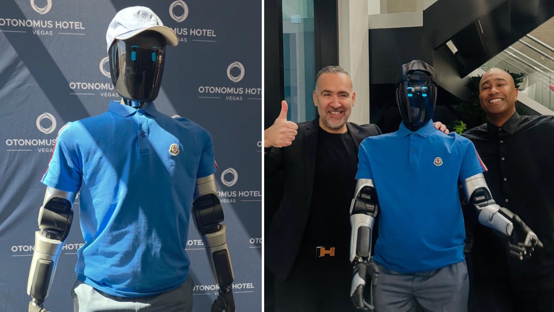 Video: Multilingual humanoid robot Oto interacts with guests at Las Vegas hotel