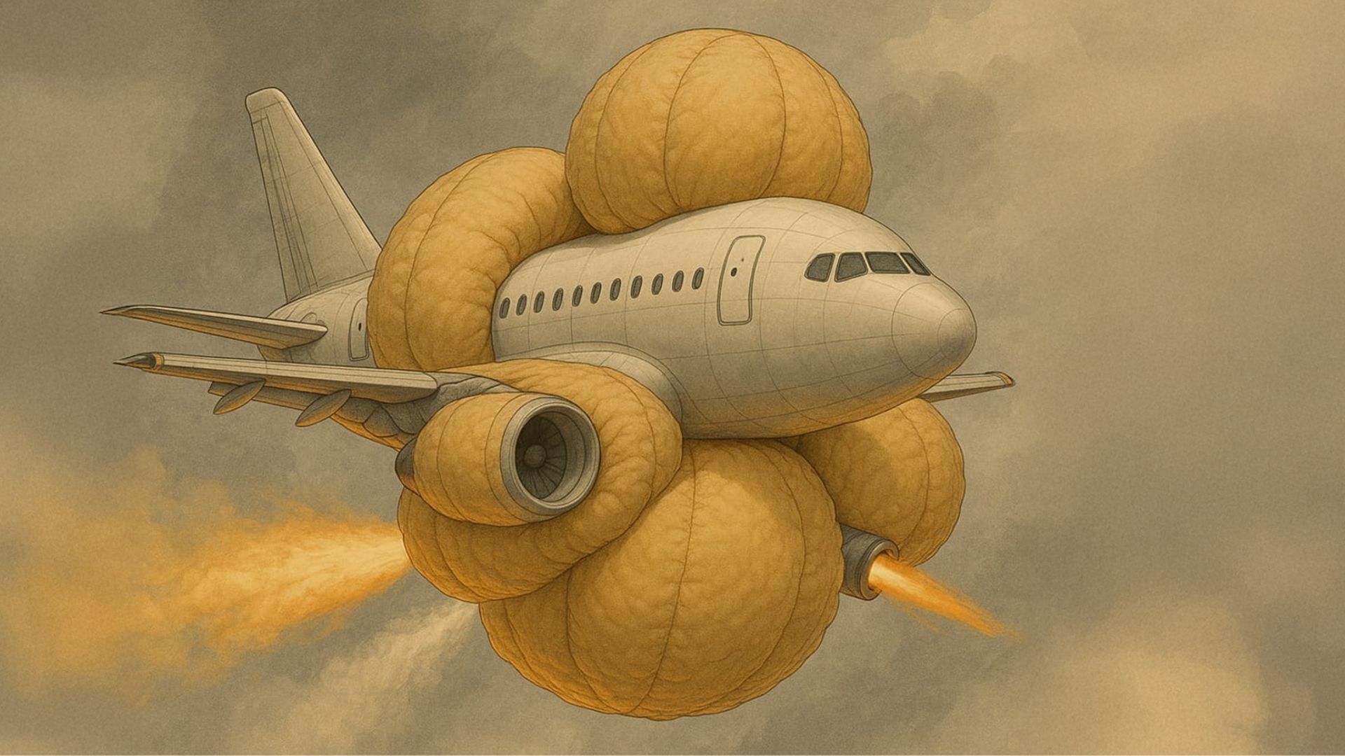 Could a Triggered Airbag System Save Lives in Plane Crashes?