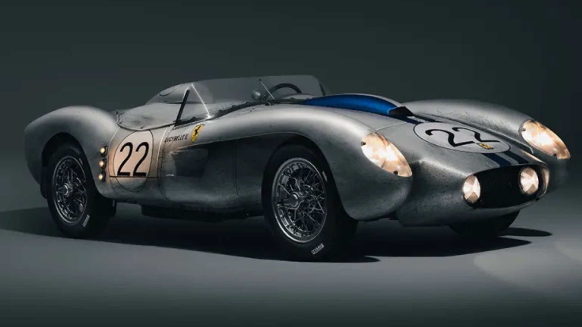 Ferrari Lucybelle II reimagined in scale, honoring 1958 Le Mans