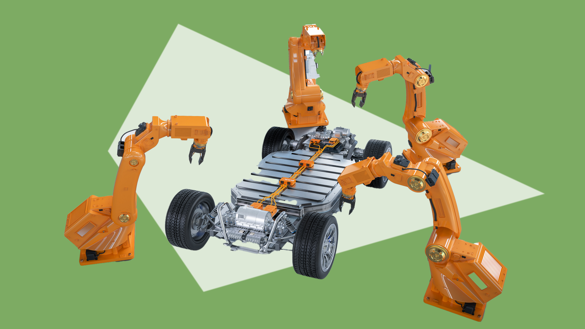 Phương pháp ưu tiên chuyển động cho robot nhà máy thông minh hơn